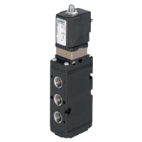 Burkert Pneumatic Solenoid Valve with Standard Temperature, 6518/6519